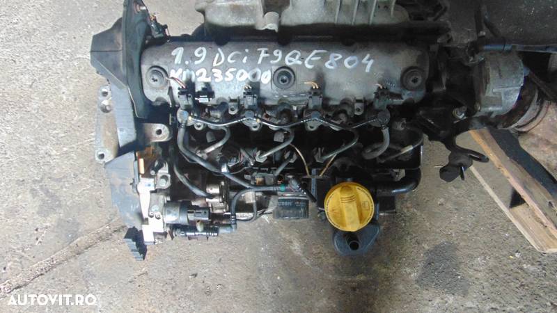 Motor renault megane 1.9.dci cod F9QE804 an 2007,131cp - 2
