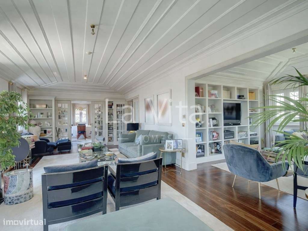 Apartamento T4 Duplex, em condomínio exclusivo no centro do Estoril. - Grande imagem: 5/51