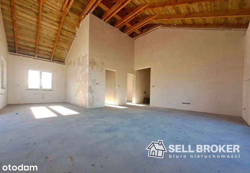 Dom w stanie deweloperskim 130 m2 / blisko PKP-10