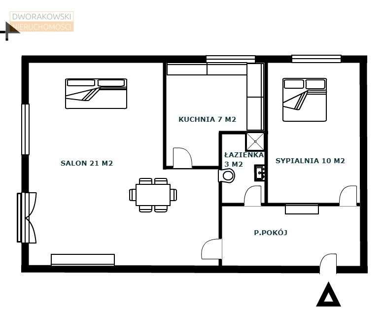 Sprzedam,Wrocław, Stare Miasto, 2-pok mieszkanie-15