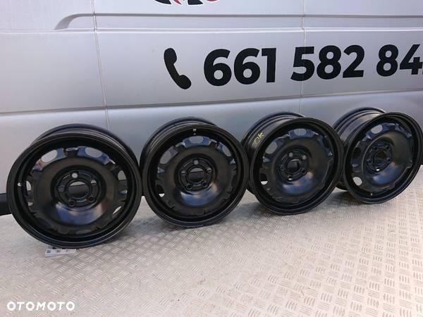 5X100 R14 5J ET38 Skoda Fabia Rapid Roomster Ibiza Vw Polo Fox - 2