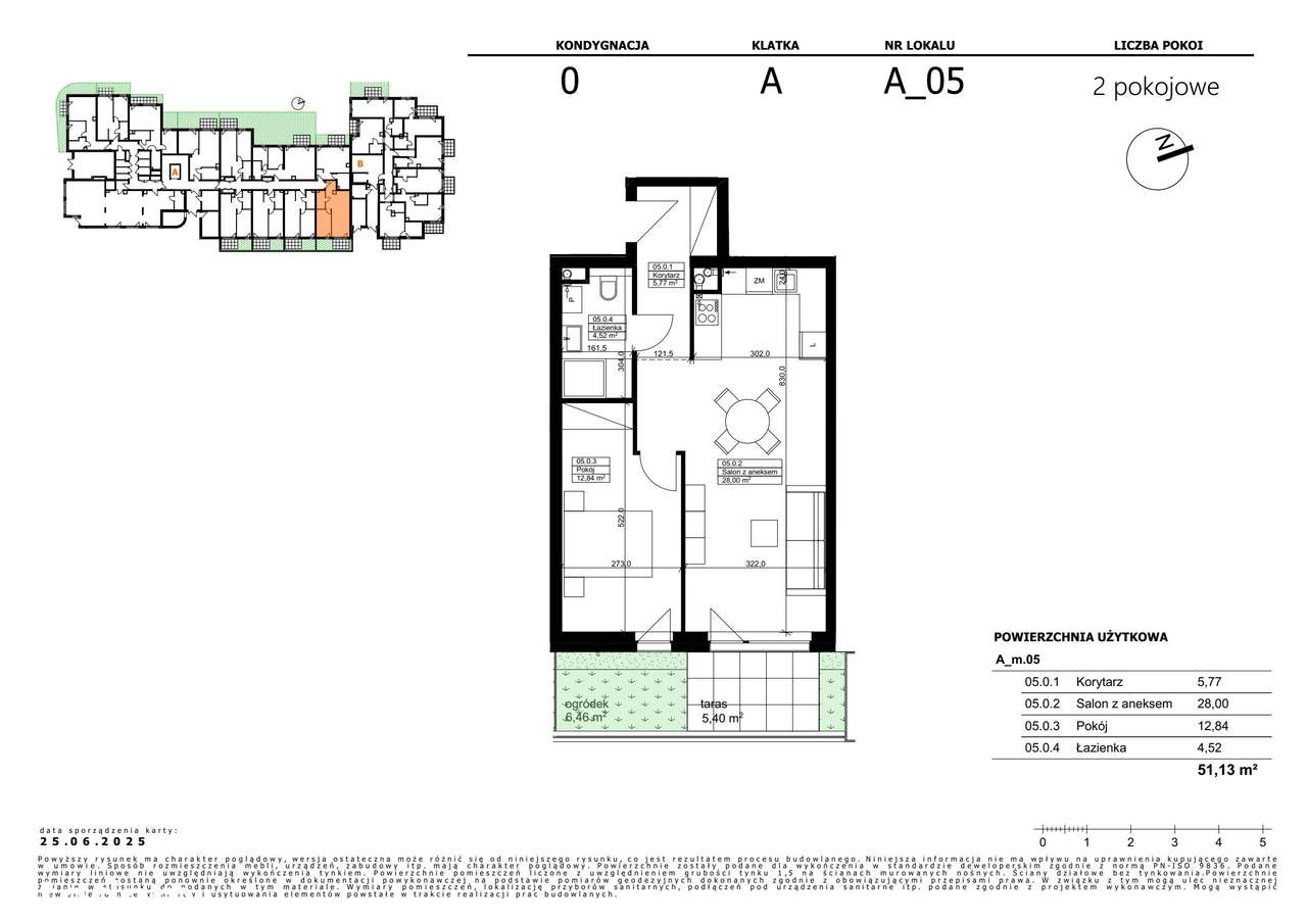 Wilkońskich 3 | mieszkanie 2-pok. | A_m.05 - Pełny obrazek: 2/7