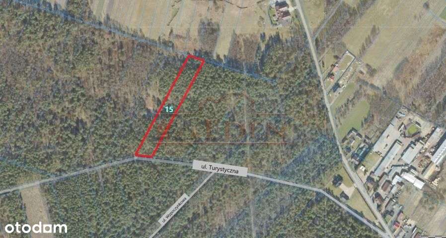 Działka 0,83 ha w okolicy Zalewu Zimna Woda w Łukowie - Pełny obrazek: 3/4