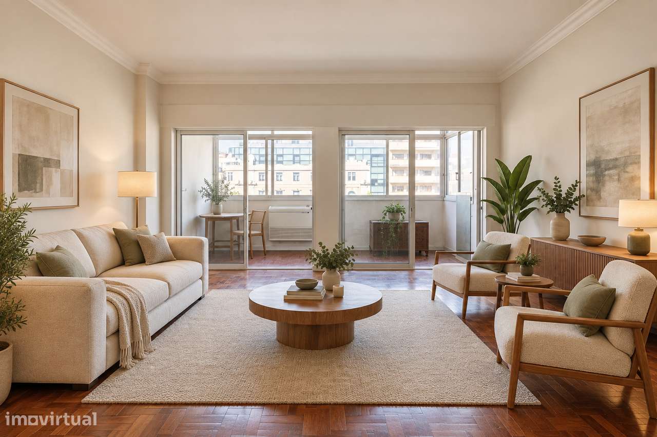 Apartamento T2 com elevador, Avenida da República, Lisboa-0