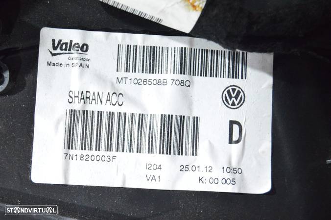 SOFAGEM CHAUFFAGE COMPLETO VW VOLKSWAGEN SHARAN II 2 MK2 MOTOR COMPORTA ATUADOR FLAP - 8