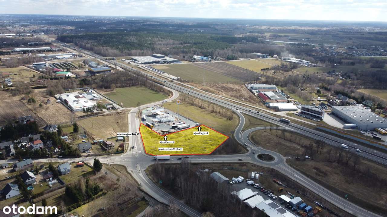 Działka o pow 7110m2 do wynajęcia z PnB hali magazynowej o pow 2420m2 - Pełny obrazek: 5/5