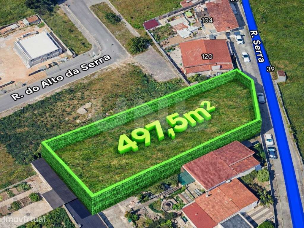 Terreno Urbano com Projeto Aprovado - Pedroso, Vila Nova de Gaia-0