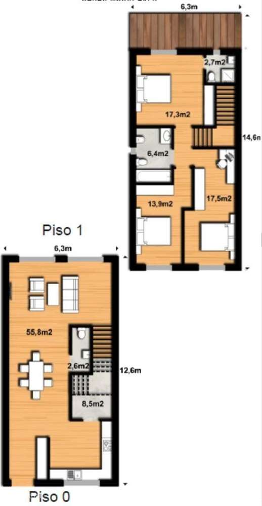 Terreno para construção em Ponte de Vagos e Santa Catarina de 500,00 m - Grande imagem: 3/6