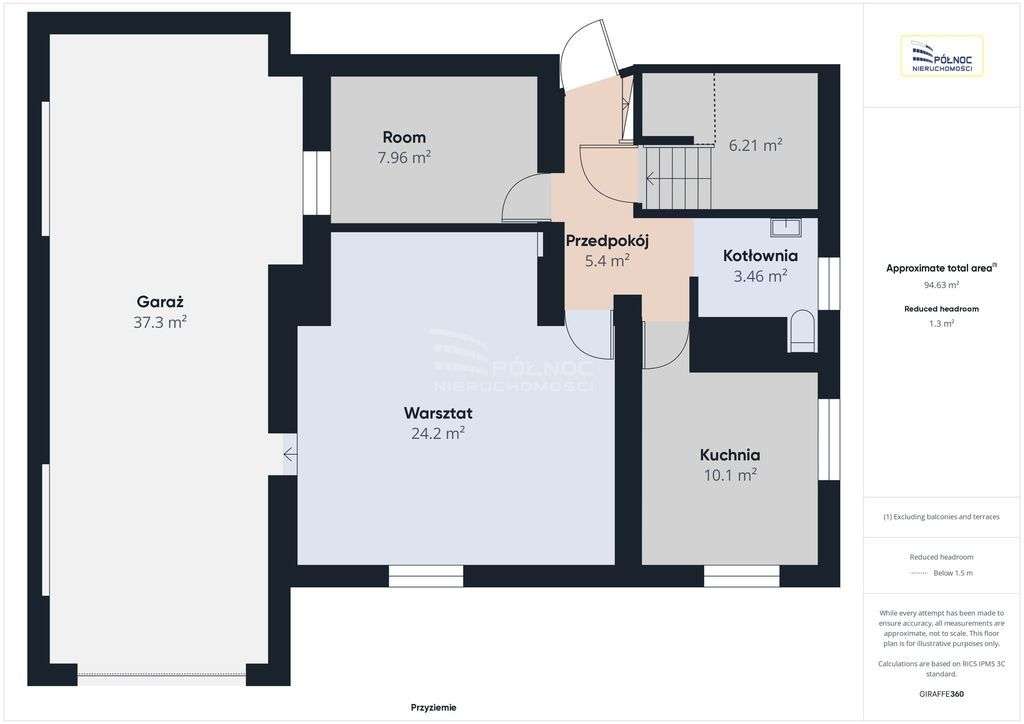 Unikalny, Duży Dom w Bliskiej Odległości od PKP-6
