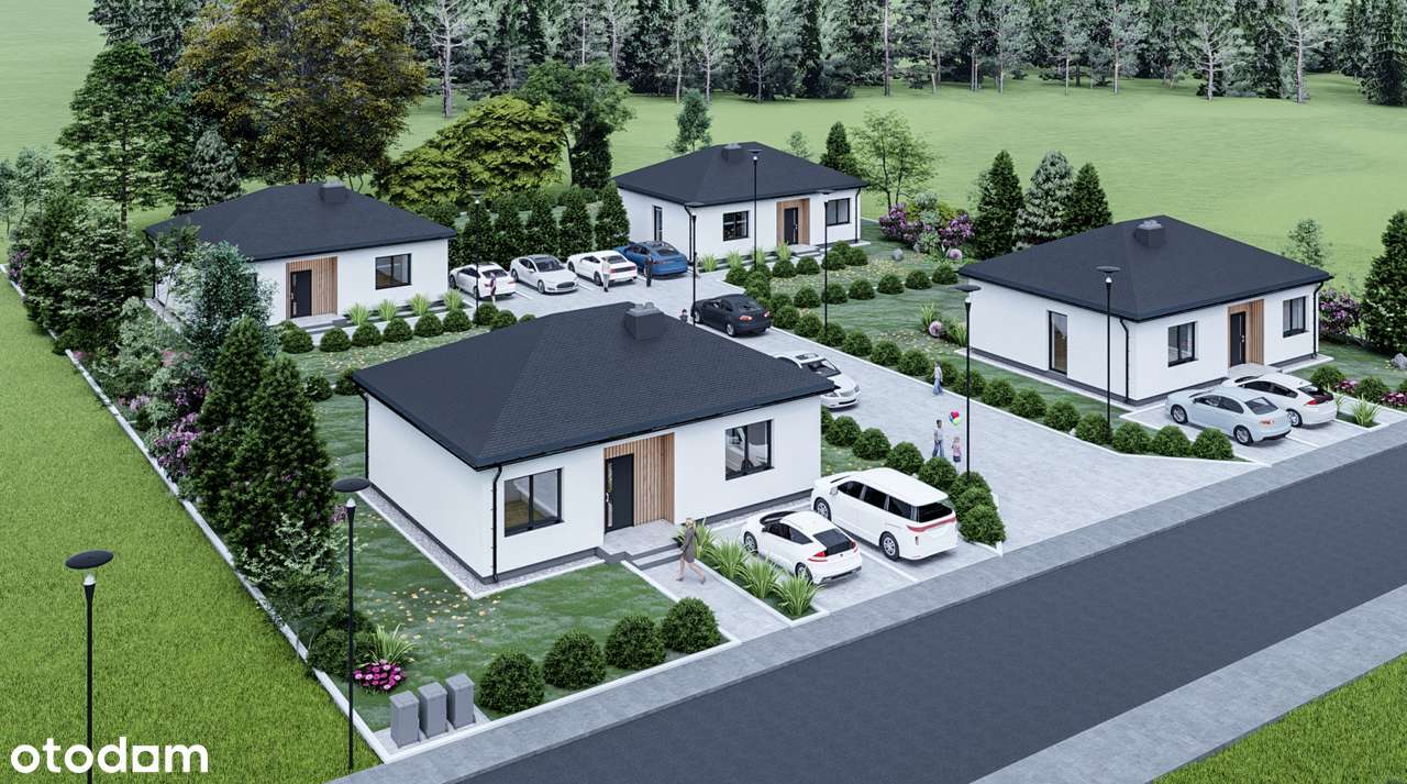 Boruja Kościelna - dom z ogrodem 72,50 mkw - Pełny obrazek: 5/7