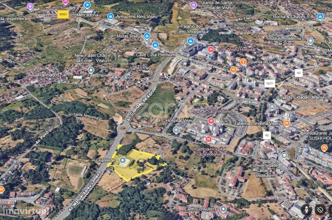 Terreno Urbanizável Premium - Região Central de Viseu - 32.000 m2-4