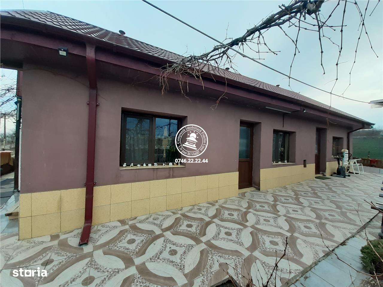 Casa de vanzare in Aroneanu , parter ,130mp utili +anexe , teren 900mp - Imagine principală: 3/8