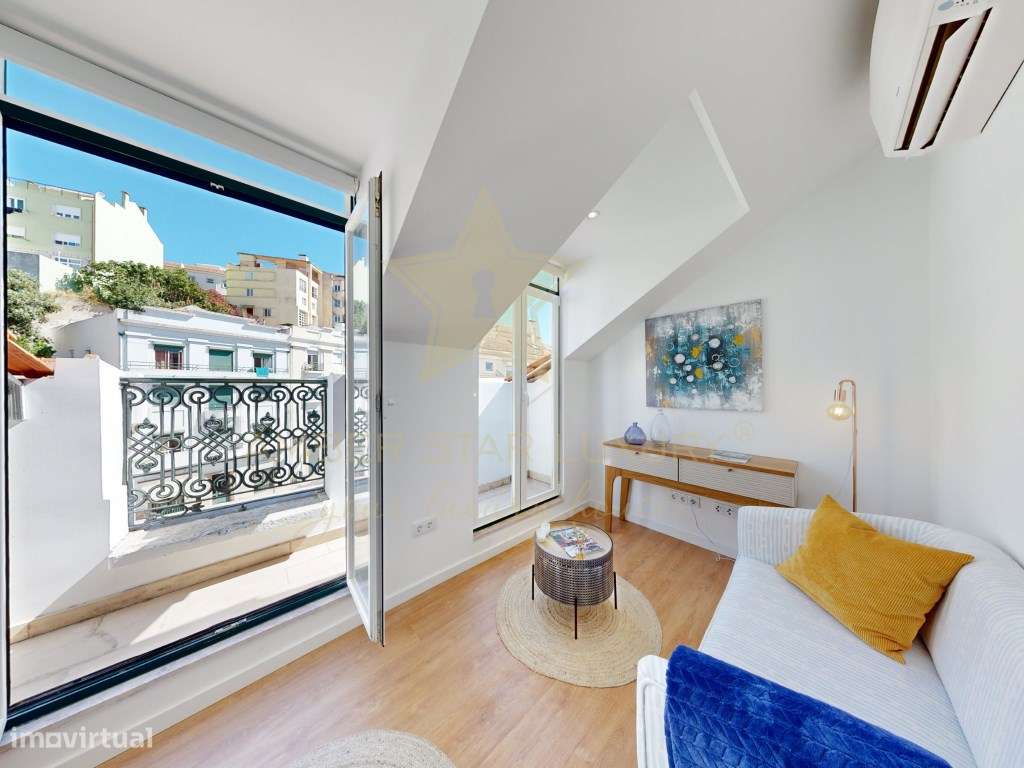 Excelente Apartamento T2 totalmente recuperado, mobilado e decorado... - Grande imagem: 5/24