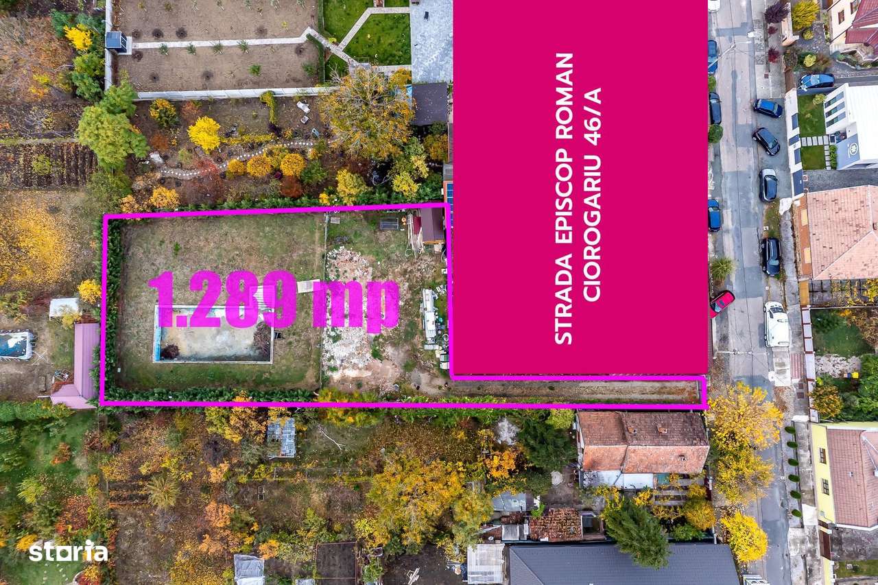 Teren 1.285 mp în Pârneava - lângă Facultatea de Medicină - Imagine principală: 3/5