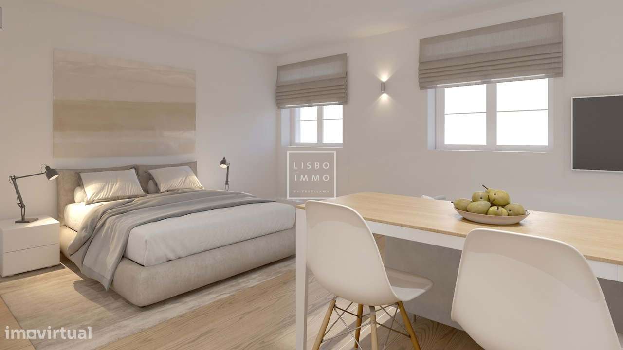 Townhouse, 74,45m2, terraço 35,58m2, completamente reformado, centro h-19