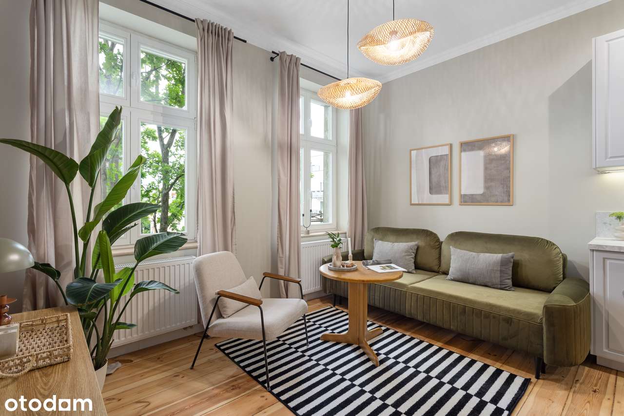 Nowe, stylowe 2 pokoje po remoncie | Jeżyce | Polna | Bez prowizji