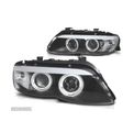 FARÓIS XENON D2S ANGEL EYES CCFL PARA BMW X5 03-07 - 1