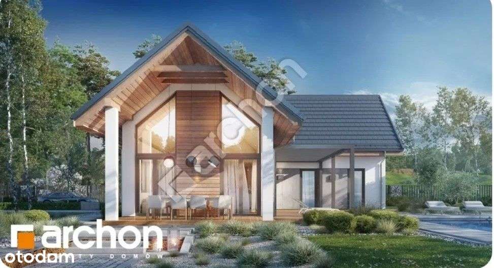 Rozpoczęta budowa domu na sprzedaż w Santocku,-2