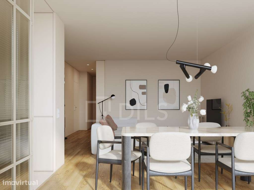 Apartamento T2 com varanda em novo empreendimento em Matosinhos - Grande imagem: 2/47