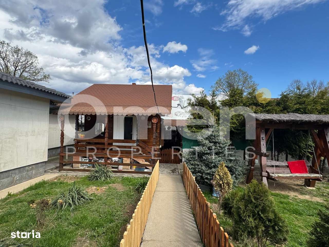 Casă nouă pe un nivel + teren 1450 mp | foișor rustic | Satu Nou de Su-6