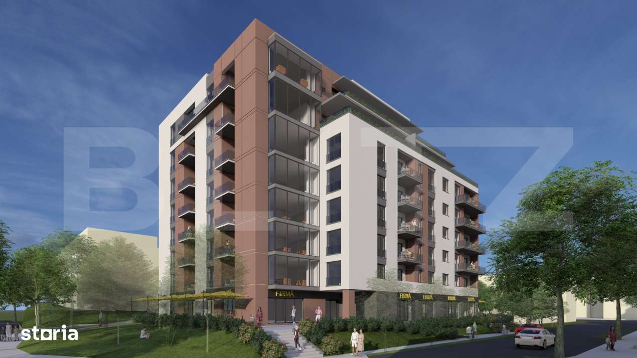 Apartament cu 3 camere, 74 mp, bloc Premium- zona Andrei Muresanu - Imagine principală: 2/8