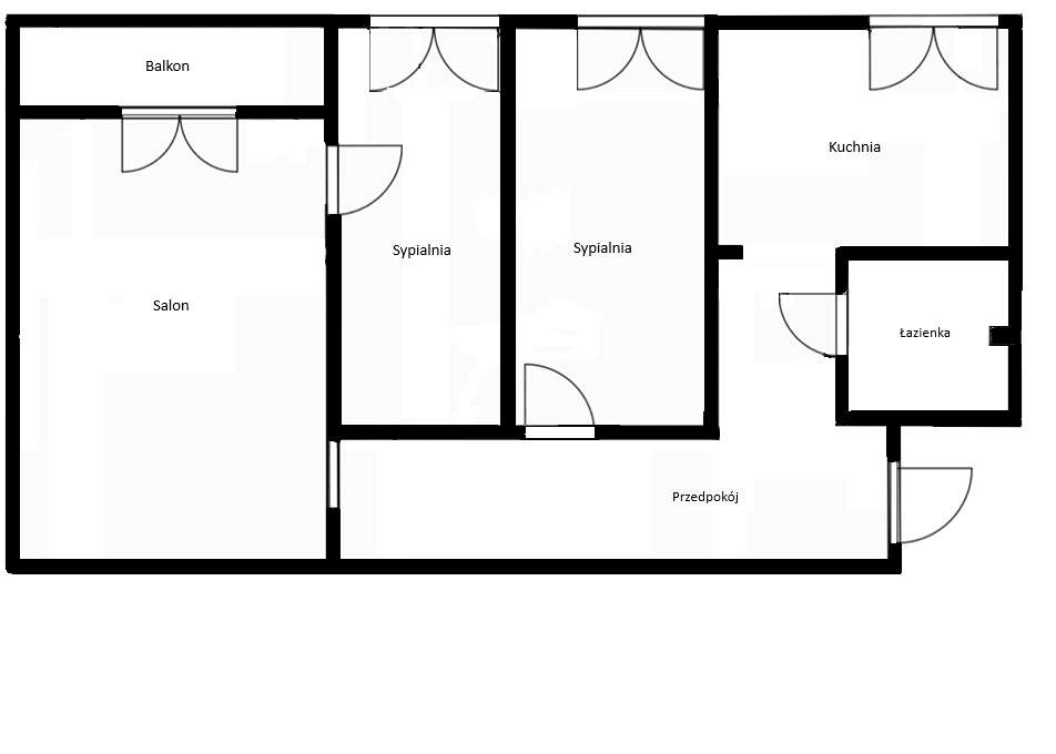 Bemowo / 57,7m2 / 3 pokoje / Piwnica / Bez prowizji-12