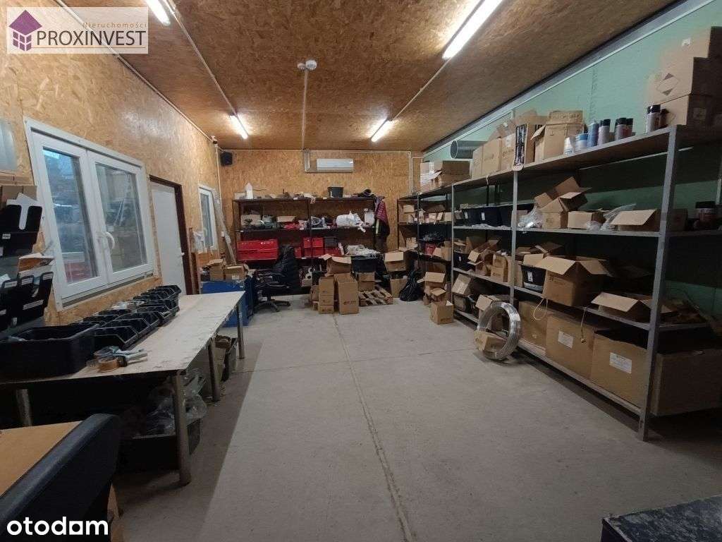 Hala z budynkiem biurowym pod Wieliczką-6