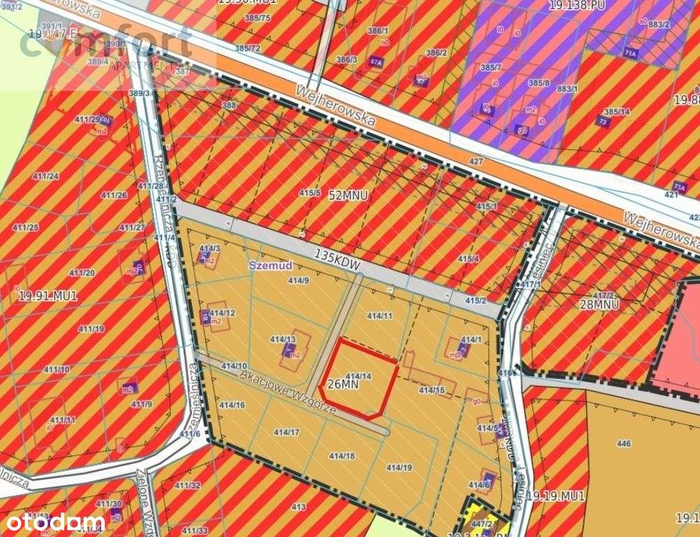 Szemud | Działka 1029 m² blisko S6 i Trójmiasta-3
