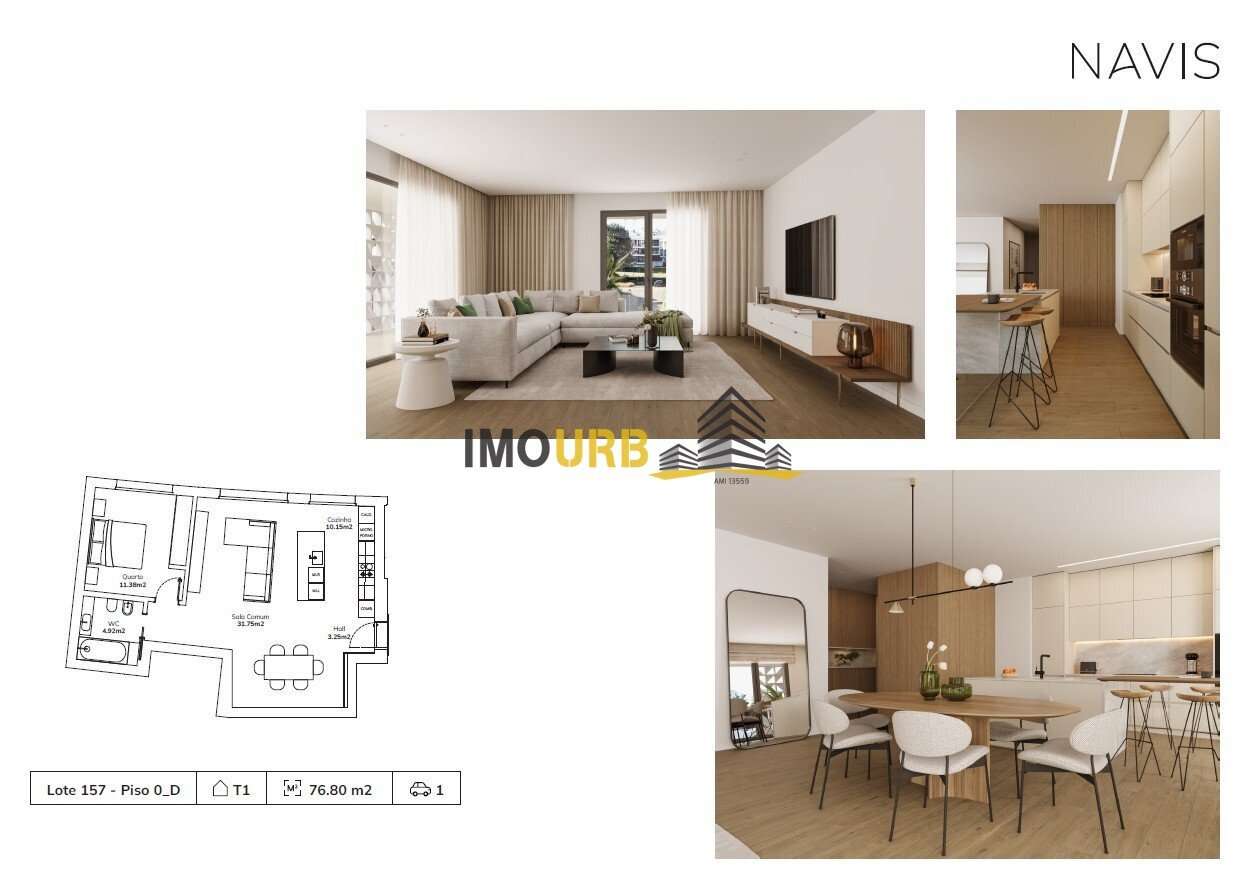 Apartamento T1 em Santa Clara – Leiria-10