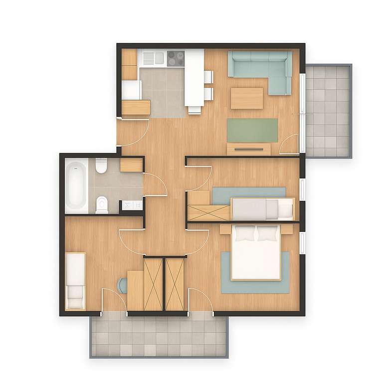 ⭐️ Black Week  2 balkony gotowe do odbioru ⭐️-2