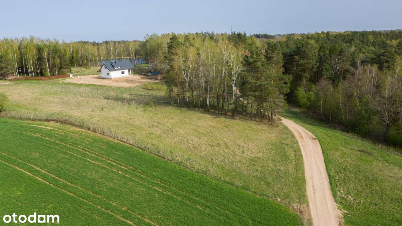 Działka budowlana 1116m2 blisko czystego jeziora /służebność/.-9