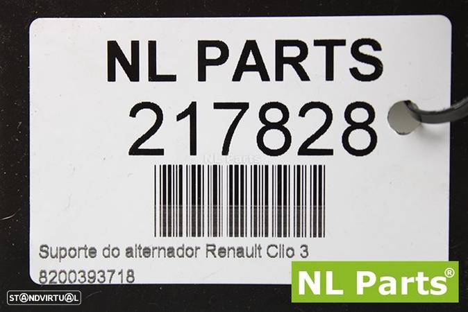 Suporte do alternador Renault Clio 3 8200393718 - 6