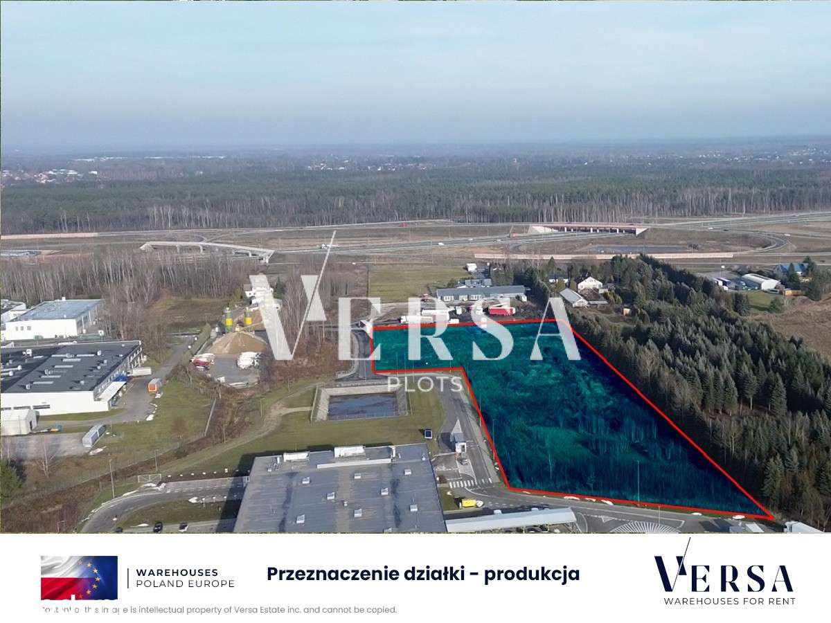 Działka przemysłowa do sprzedaży-1
