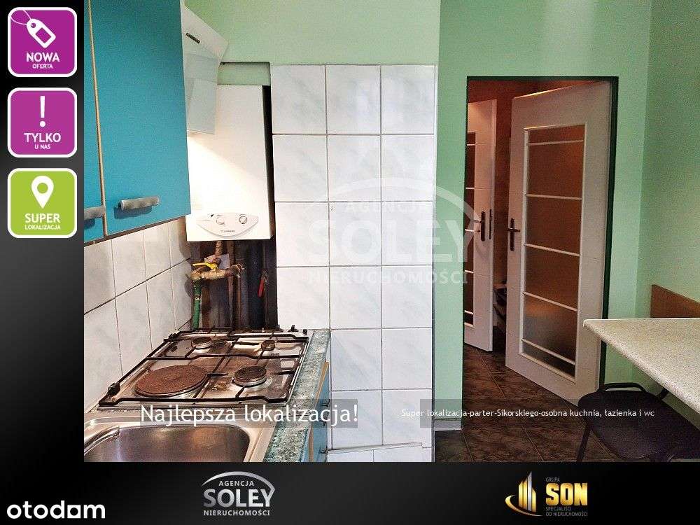 Niski blok-PARTER-Sikorskiego-odrębna kuchnia z oknem-60m2 - Pełny obrazek: 3/20