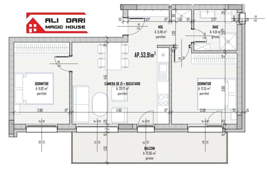 Semifinisate / Finisate / Mobilate și Utilate / Bloc Nou - 2023 - Imagine principală: 4/16