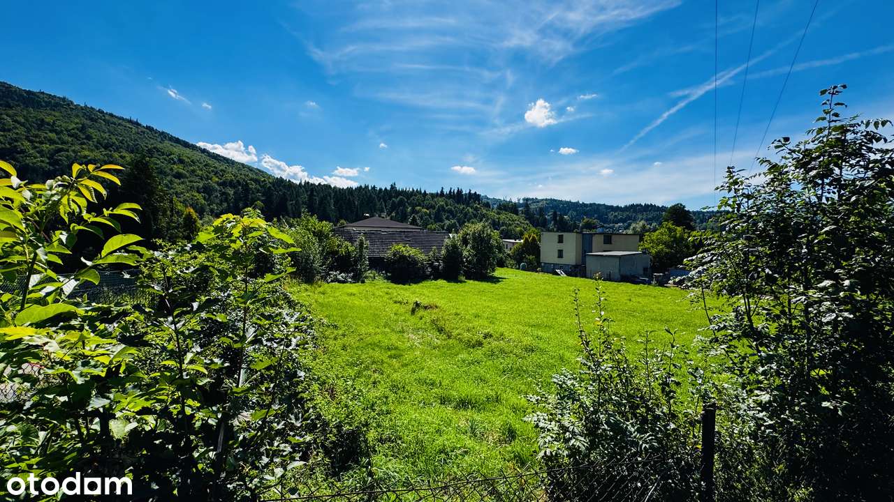 Działka bud w pełni uzbrojona , płaska , z widokiem na Kotarz BRENNA-7