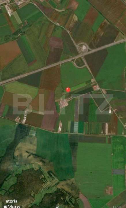 Teren intravilan, 6759 cu PUZ pentru hala, zona Alba-Sebes langa A1 - Imagine principală: 1/3