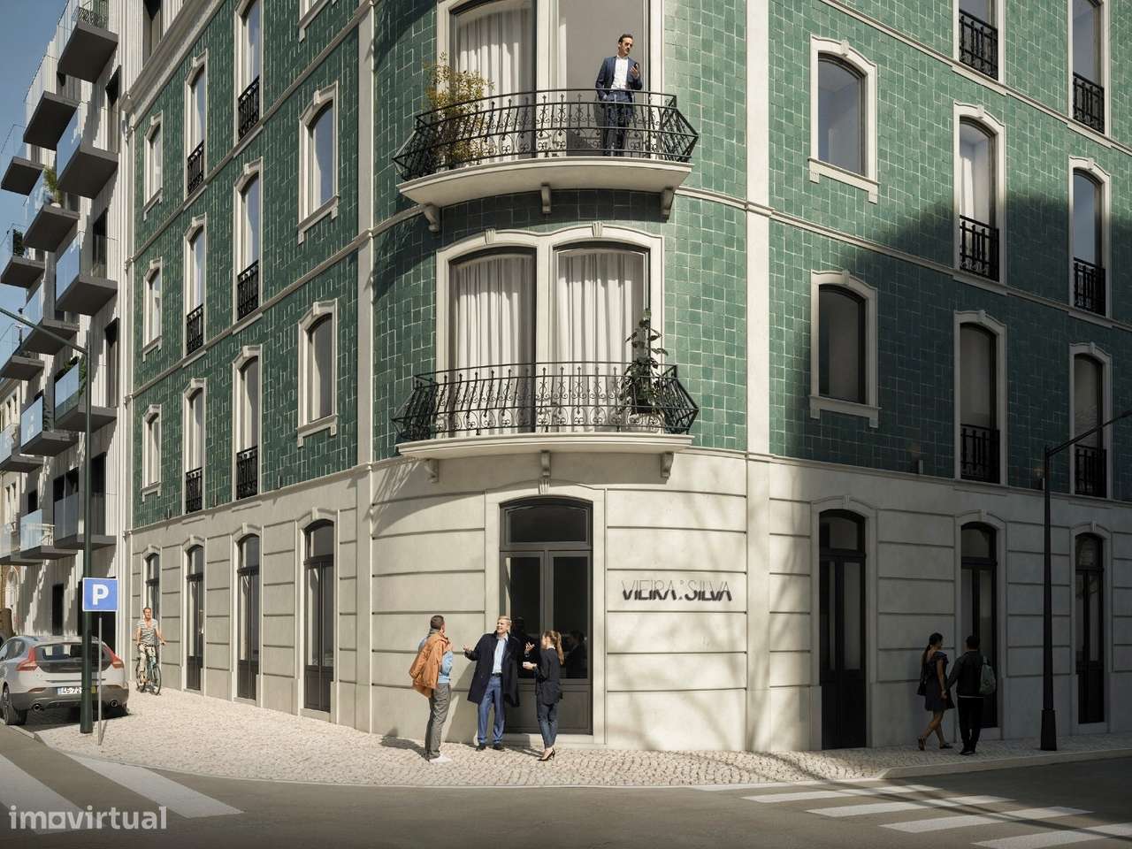 Apartamento T1 Duplex com estacionamento no Emp. Vieira da Silva | Sal-7