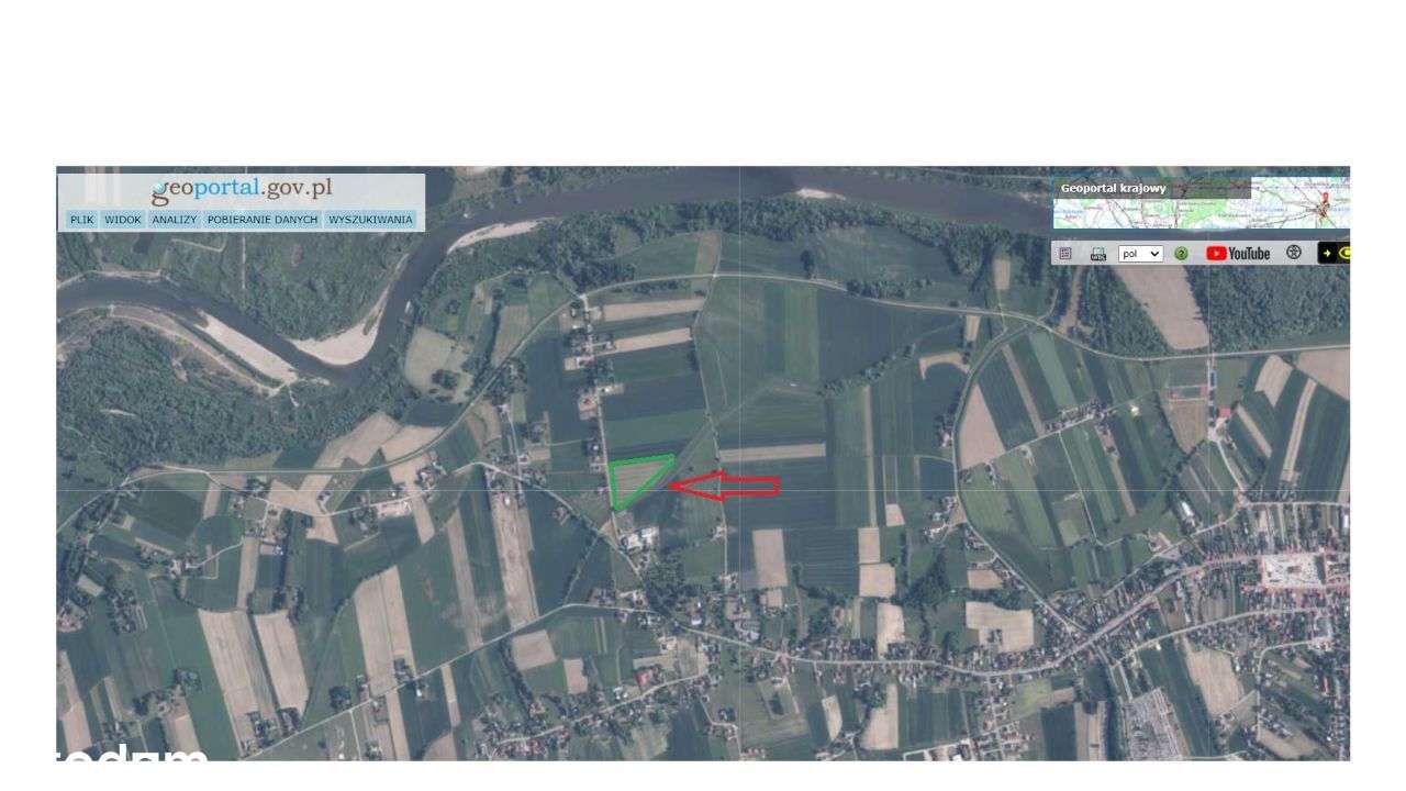 Na sprzedaż działka budowlana 1,7 ha. Zakliczyn - Pełny obrazek: 3/5