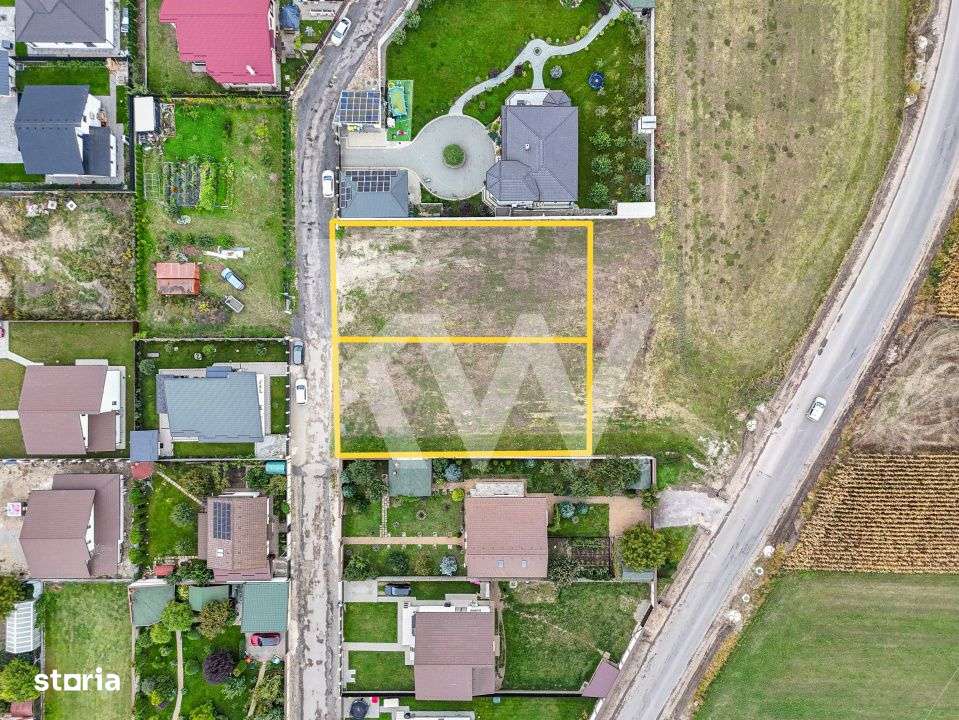 Teren de vanzare, 825 mp, Harman, zona centrala, intravilan, Comision-8