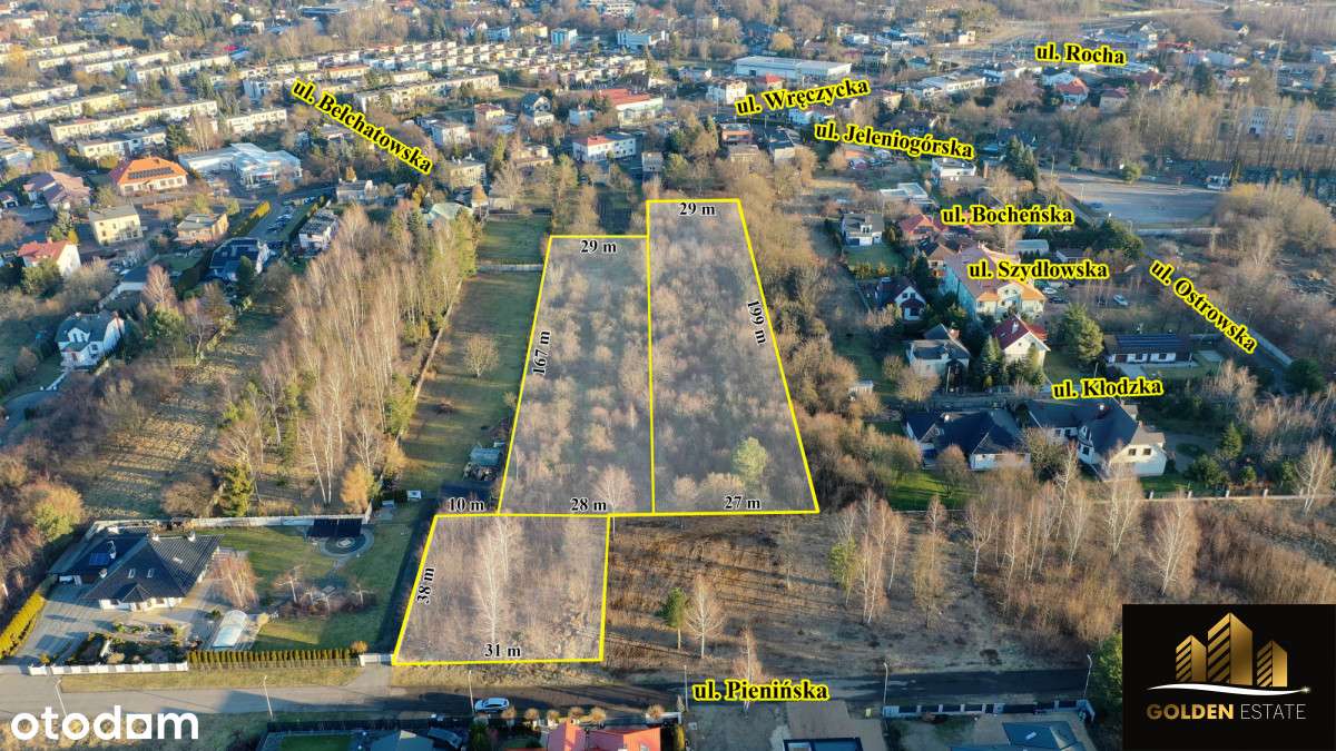 Działka Inwestycyjna Pod 40 Szeregówek - Pełny obrazek: 2/7