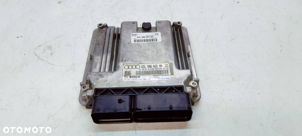 KOMPUTER STEROWNIK SILNIKA AUDI A4 B8 A5 2.0 TDI 03L906022NP - 1