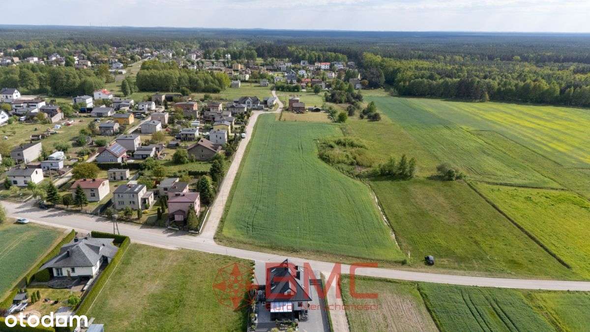 Działka budowlana Strzebiń 583m2 Woda kanalizacja - Pełny obrazek: 4/20