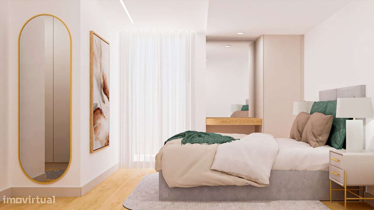 APARTAMENTO T3  com vistas de mar e rio,  como novo, Situado no Bai...-4