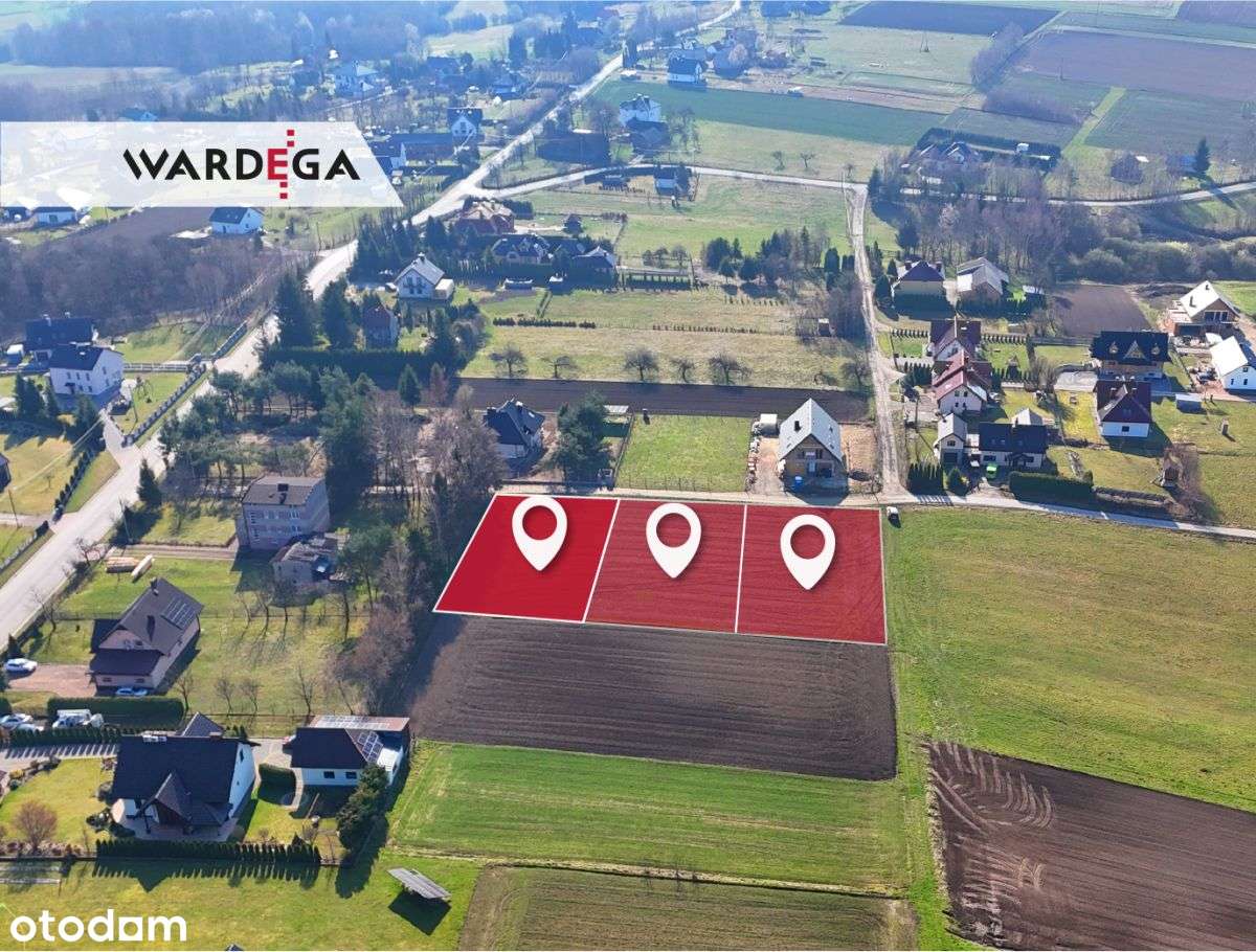 Działka budowlana 11.14 a (dz. I) - Sławkowice - Pełny obrazek: 2/5