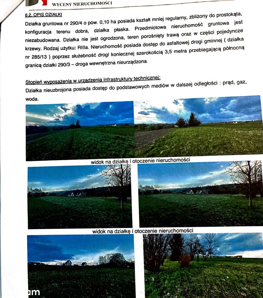 Sprzedaz Dzialki Slawkowice - Pełny obrazek: 4/5