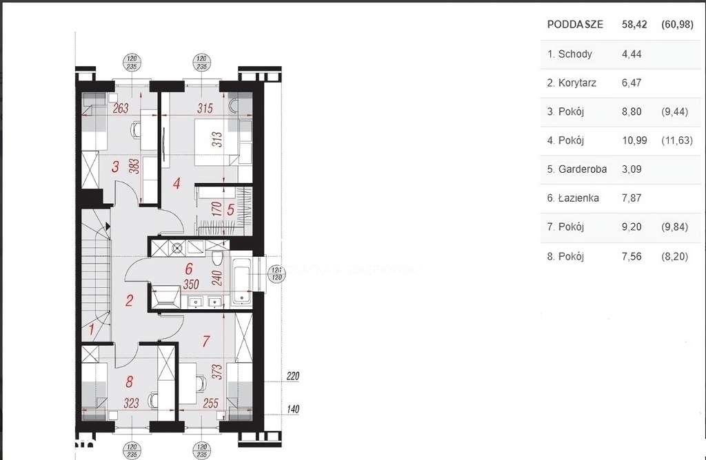 Piękny dom wykończony pod klucz - Mierzyn - Pełny obrazek: 4/5