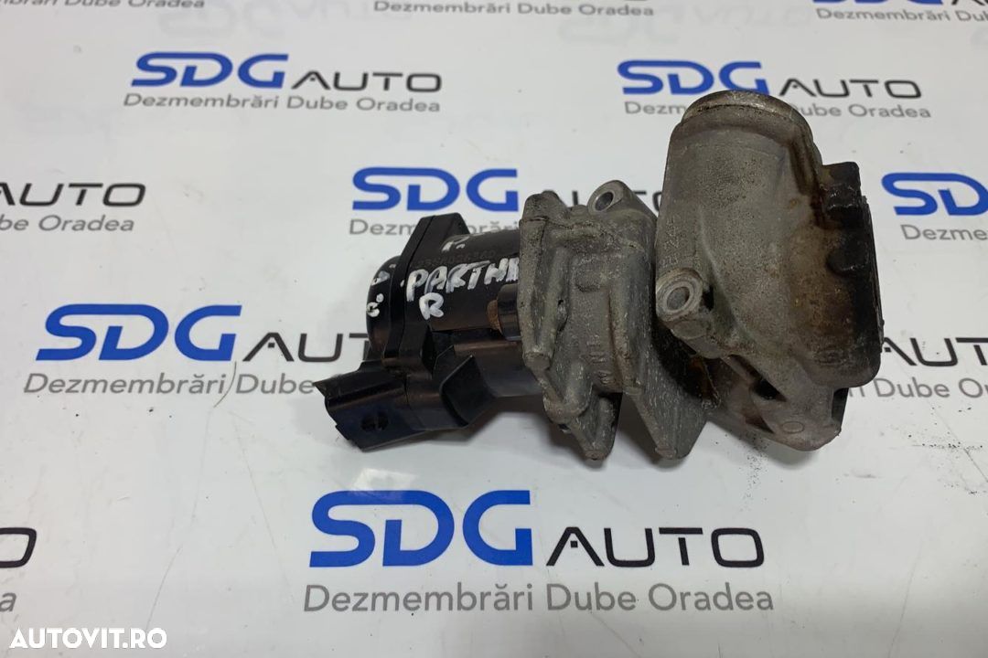 Supapa EGR Citroen Jumpy 1.6 HDI 2005 - 2011 Euro 4 Cod 9660276280 - 1