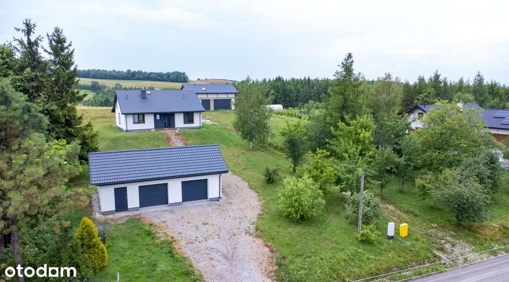 Nowoczesny dom | Widokowa działka 55ar - Besko - Pełny obrazek: 4/20