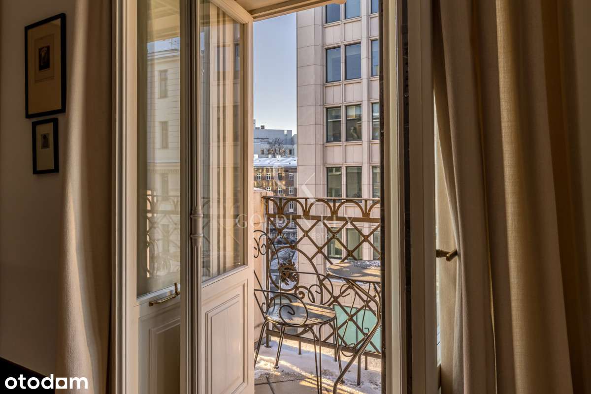 Ekskluzywny apartament  Mokotowska 40,balkon,winda-2